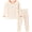 Beige Dance girls, variant on WIBACKER 2-7 Years Toddler and Little Girls' Long Sleeve Pajamas Set Cotton Top and Pants 2 Piece Sleepwear Pjs - Small Flowers
