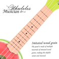thumbnail image 3 of Fun Little Toys 17 Inch Ukulele for Kids, Beginner Guitar Toy, Musical Instruments Set with Strap, Picks and Tutorial, Toddlers Learning Educational Toys for Boys and Girls (Pink) Watermelon 21 INCH, 3 of 7
