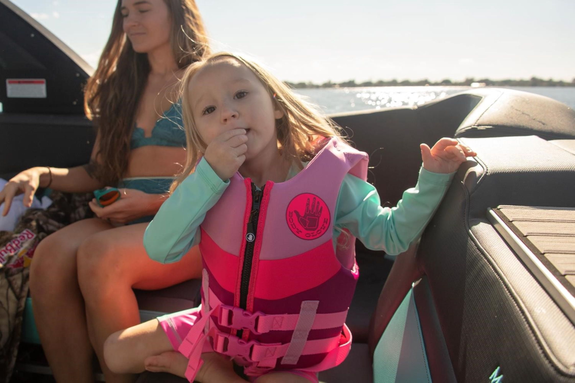 Body Glove Child's Neoprene PFD Life Jacket and Vest, Girl, 33-55 lbs., Pink