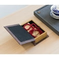 thumbnail image 3 of Decorative Vintage Book Style Trinket Storage Box, 3 of 7