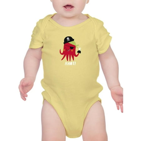 

Ahoy! Pirate Squid Bodysuit Infant -Image by Shutterstock Newborn
