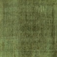 thumbnail image 1 of Ahgly Company Indoor Square Oriental Green Industrial Area Rugs, 8' Square, 1 of 4
