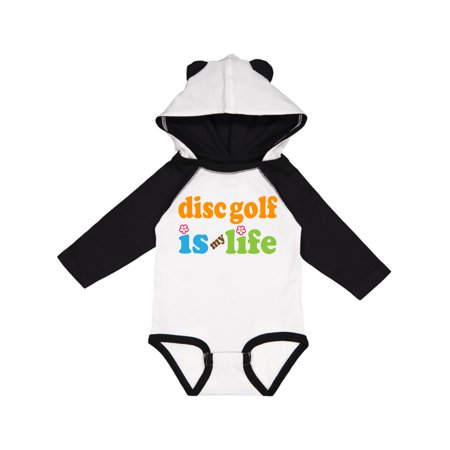 

Inktastic Disc Golf Is My Life Gift Baby Boy or Baby Girl Long Sleeve Bodysuit