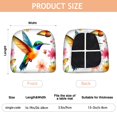 thumbnail image 3 of Hummingbird with Butterflies and Flowers Seat Covers for Dining Room Chairs Set Of 4,Stretch Printed Washable Chair Seat Cover with Elastic Ties and Button,Removable Waterproof Couch Cushion Covers, 3 of 6