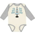 thumbnail image 3 of Inktastic I'm Just Here for the Cake Funny Wedding Boys or Girls Long Sleeve Baby Bodysuit, 3 of 5