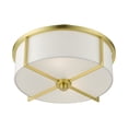 thumbnail image 3 of Livex Lighting - Wesley - 2 Light Semi-Flush Mount in Contemporary Style - 13, 3 of 13