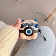 thumbnail image 3 of Funda de PVC para auriculares Xiaomi Redmi Buds 3 Pro y Xiaomi Redmi AirDots 3 Pro, con un divertido diseño 3D de silicona y llavero. Un regalo ideal para compañeros y amigos., 3 of 5