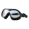 thumbnail image 4 of Gafas de natación perfecl para adultos antivaho vista clara ajustable para piscina Damas Jóvenes Mujeres Negro, 4 of 8