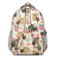 thumbnail image 3 of Yorkie Dog and Flower Backpack for School,Cute School Bag,Schoolbag with Adjustable Shoulder Straps & Padded Back,16.9 Inch, 3 of 5