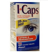 Alcon ICaps Lutein & Zeaxanthin Formula, 144 ea