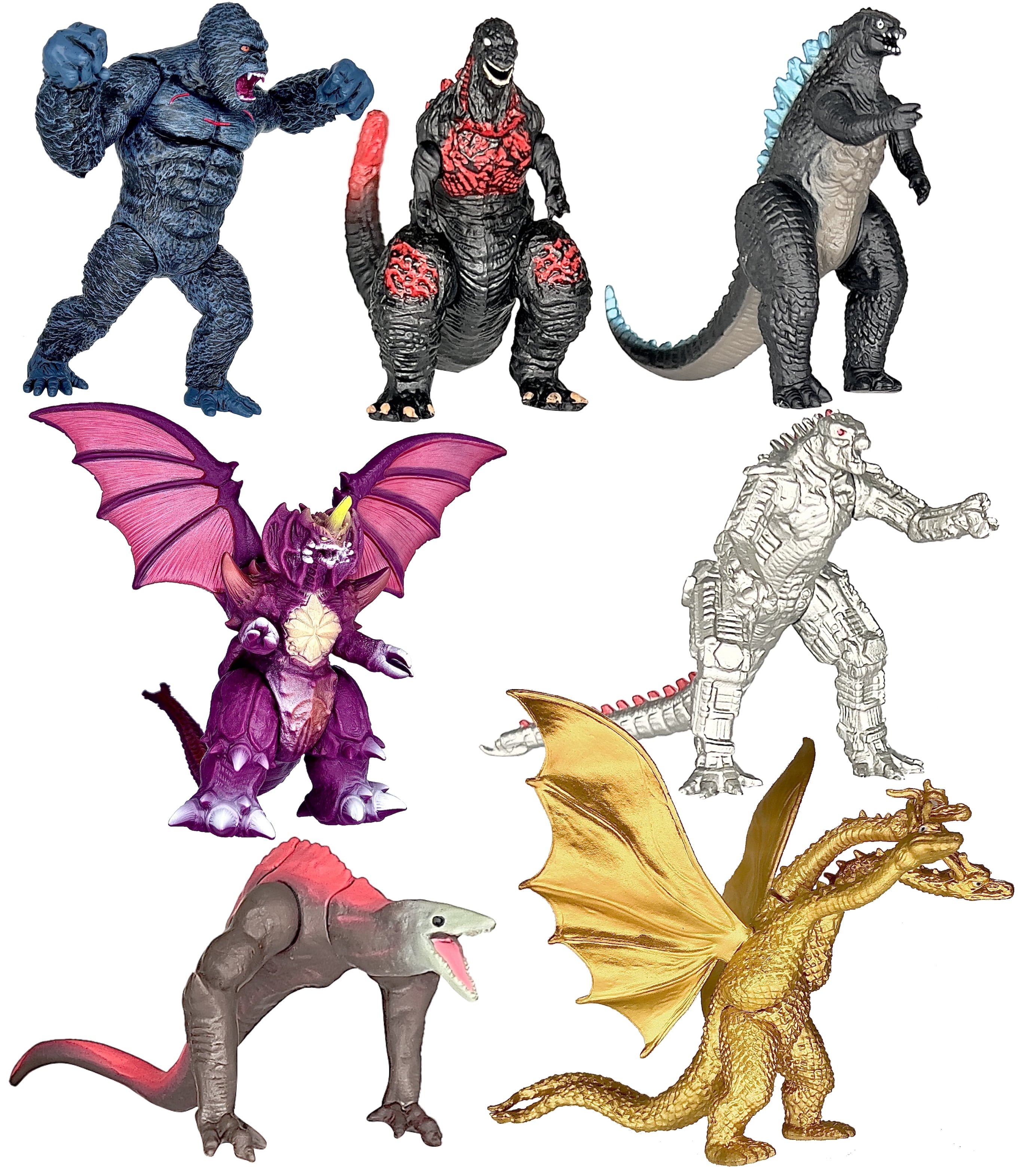 Hiya Toys, Toys, Godzilla x Kong Scylla, 7 inch, Multicolor