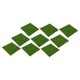 thumbnail image 5 of SHOWERORO 9Ud Césped Artificial Decorativo Verde Para Manualidades Con Simulación PVC, 5 of 7