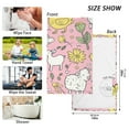 thumbnail image 2 of Cotton Bath Towels Soft Face Towel Absorbent Quick Dry Cute Farm Animals 16"x28", 2 of 7