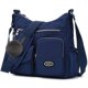 thumbnail image 1 of Bandolera SUKRY de nylon para mujer impermeable azul oscuro, 1 of 7