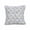 A, variant on Polyester Throw Pillow Cover for Homeowners, 17.7x17.7 Inch Vintage Country Cushion Case, Floral Scalloped Decorative Accessory for Sofa Decor