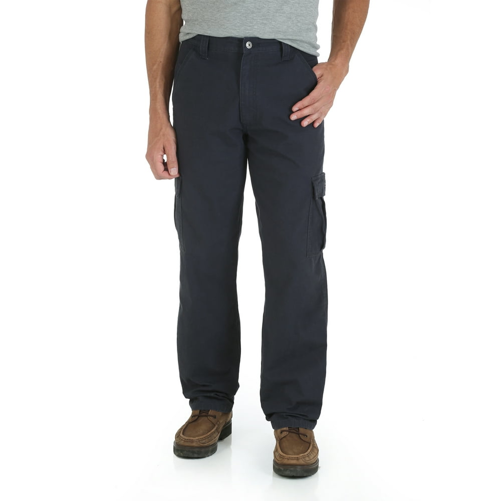 wrangler black cargo pants walmart