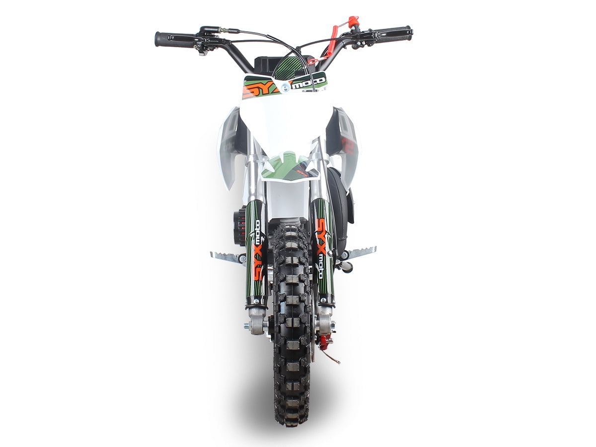 SYX MOTO Blitz Gas Powered Kids Dirt Bike, 50cc 2 Stroke, Pull