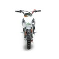 thumbnail image 3 of SYX MOTO Mini Dirt Bike Gas 49cc 2 Stroke Dirt Bike, for 6 Years to 12 Years - Green/Orange, 3 of 5
