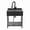 Black-a, variant on Large Capacity Commercial Mop Sink, Rust Resistant Stainless Steel Floor Sink with High Barrier