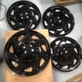thumbnail image 2 of 4pcs Black 16" Full Wheel Covers Hub Caps Rim for Ford E350 E450 Econoline Van, 2 of 7