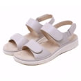 thumbnail image 3 of Sandalias planas para mujer Slingback Sandalias ligeras y cómodas para caminar Punta abierta Casual, 3 of 9