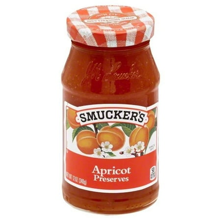 Apricot Orange Preserves - (3 Pack) Smucker's Apricot Preserves, 12 Oz