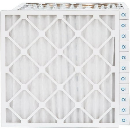 

18x20x2 MERV 8 Pleated HV Furne Filters. Case of 12. Ext Size: 17-1/2 x 19-1/2 x 1-3/4
