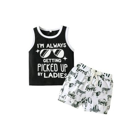 

Summer Toddler Kids Baby Boy Clothes T-shirt Top Shirt Shorts Pants Outfits Sets