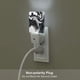 thumbnail image 5 of Balery Fluid Black White Paint Swirls Luz Nocturna LED con Sensor Automático, Enchufe con Sensor Crepuscular, Luz Suave de 0.5W para Dormitorio, Pasillo, Baño-EU, 5 of 7