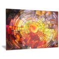 thumbnail image 1 of Design Art Return of Stained Glass Contemporary Metal Wall Art, 1 of 1