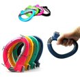 thumbnail image 2 of 2 Pcs Portable Vegetable Lifter Large Load Open And Close Type Lifting Ring Portable Device Bag Carrier D-type Lifter Shopping Bag, Black, 2 of 7