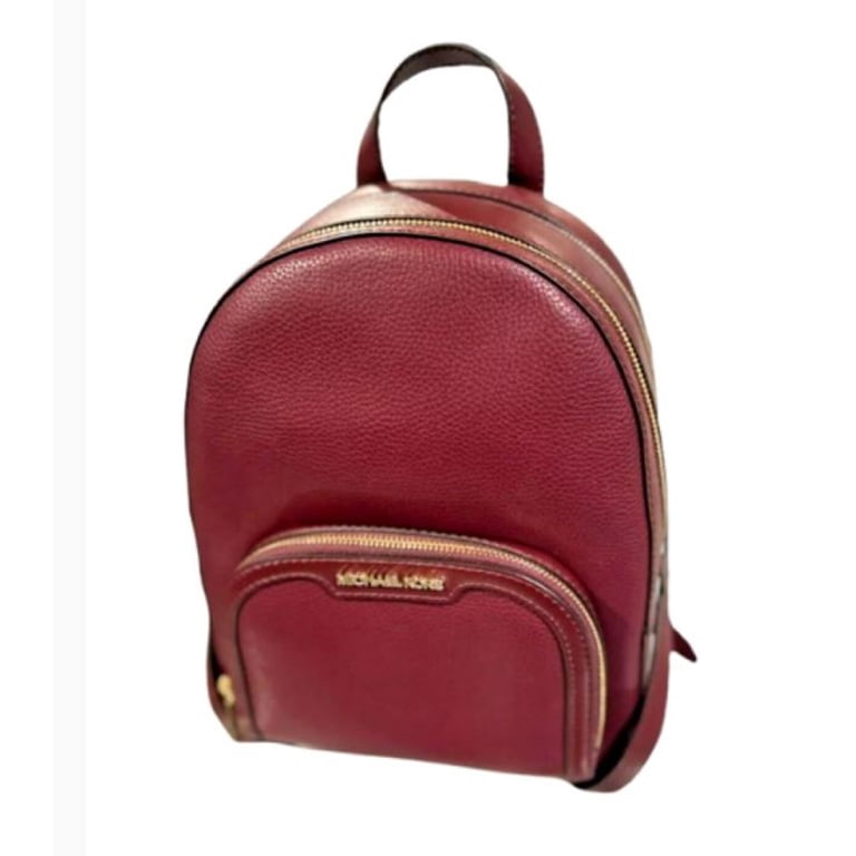 Michael Kors Womens Jaycee Medium Logo Backpack (Oxblood  display picture 1