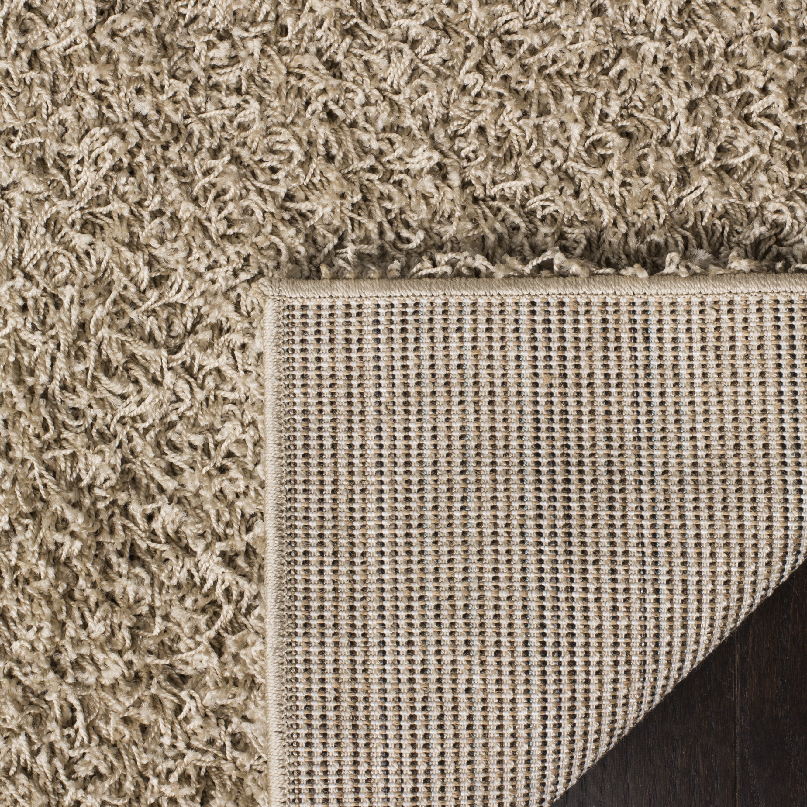 Safavieh Athens Talia Solid Shag Runner Rug, Beige, 2'3" x 6'