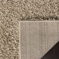 thumbnail image 6 of Safavieh Athens Talia Solid Shag Area Rug, Beige, 6'7" x 6'7" Round, 6 of 10