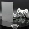 thumbnail image 1 of Sony PlayStation 2 Slim Console [Silver] | Cables DualShock 2 | 2007 | Tested, 1 of 9