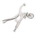 thumbnail image 4 of EXHUMKY 1Pcs Silver Rectangular Carbon Steel Drill Press Clamp for Drilling Machine Locking Clamping Workshop Use, 4 of 8
