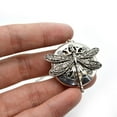 thumbnail image 3 of 1Pc Antique Silver Dragonfly Aromatherapy Diffuser Pendant Necklace, 3 of 6