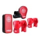 thumbnail image 5 of Almohadillas de boxeo guantes guantes de boxeo Kick Pack Set equipo de boxeo de arte Rojo, 5 of 8