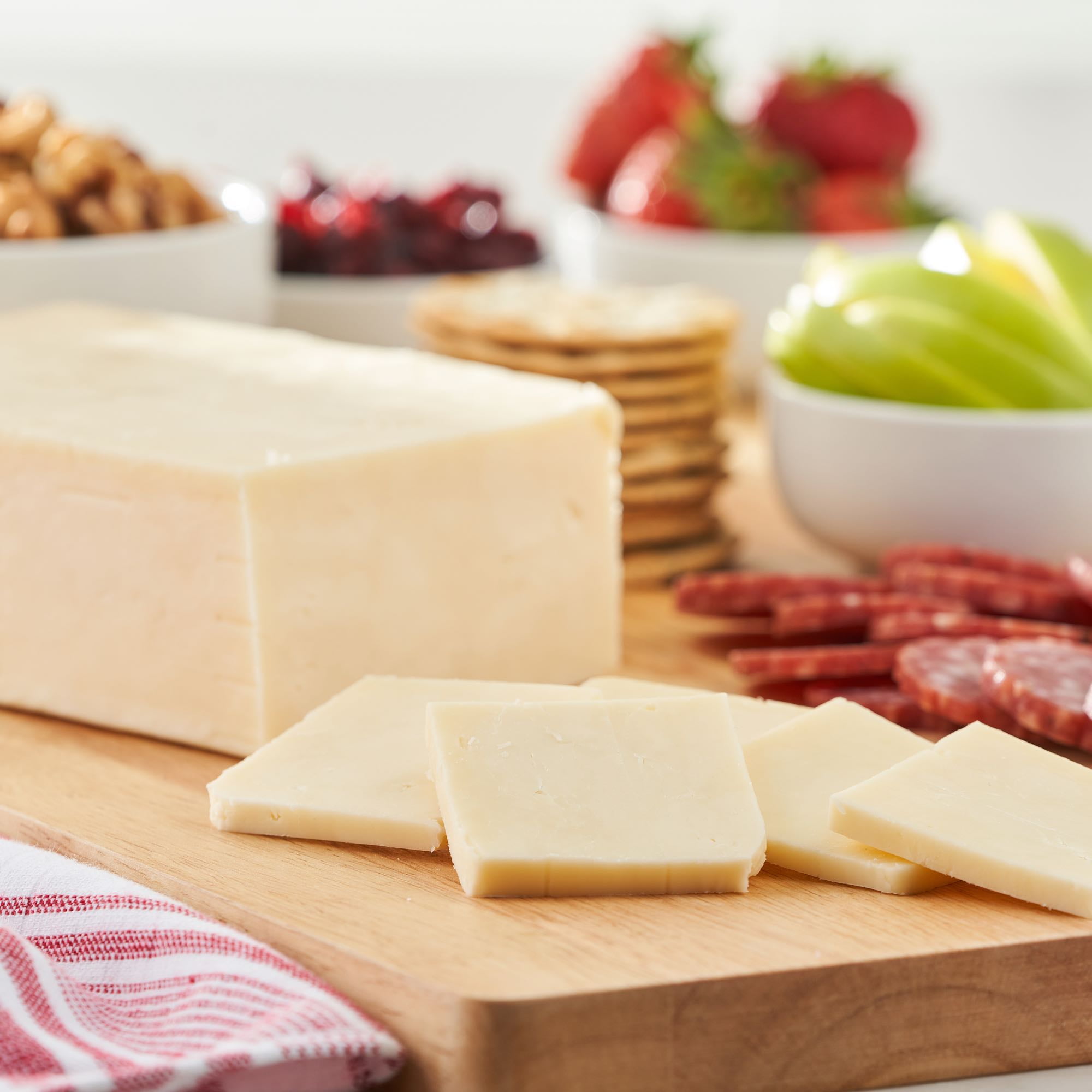 Great Value White Sharp Cheddar Cheese, 32 oz Block