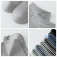 thumbnail image 5 of TELOLY 6Pairs Mens Ankle Socks,Compact Design Moisture Wicking Mens Ankle Socks Size 9-11,Airy Mesh Mens Ankle Socks Size 10-13,Blue, 5 of 5