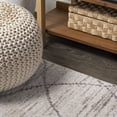 thumbnail image 3 of JONATHAN Y MOROCCAN HYPE 3 x 5 Area Rug, Asilah Moroccan Diamond - Light Gray, MOH300A-3, 3 of 10