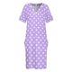 thumbnail image 3 of Vestido holgado con estampado de lunares para mujer prenda elegante con bolsillos claro y blanco color púrpura promoción de verano uso diario, 3 of 6