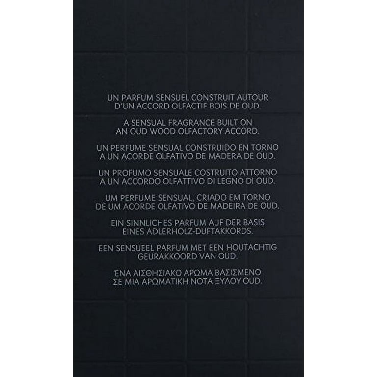 YSL Pour Homme M-7 Oud Absolu EDT Parfum Spray for Men, 2.7 YSL Pour Homme M-7 Oud Absolu EDT Parfum Spray for Men, 2.7