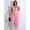Pink, variant on EASYBRA Womens Casual V Neck Sleeveless Jumpsuit Ruffle Backless Belted Wide Leg Party Club Romper