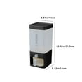 thumbnail image 3 of Rice Dispenser Container, Sealed Storage with Lid, Measuring Scoop Included, Kitchen Pantry Organization for Grains Cereals, Black, 3 of 8