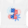 thumbnail image 4 of Inktastic Second Birthday- Fourth of July fireworks Girls Toddler Dress, 4 of 5