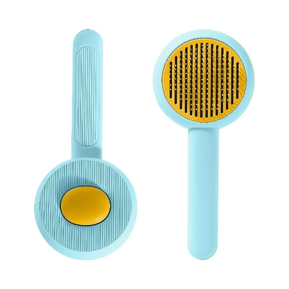 TIELUTT Pet Comb Cat Stainless Steel Pin Comb Massage De Floating Hair Brush One Click Hair Removal Accessories Dog Puppies Dog Bike Rain Cover Saddle Bag For Dogs Parts for Accessories for Grooming