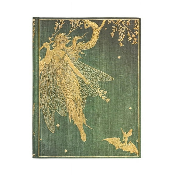 Olive Fairy Ultra Lined Hardcover Journal, 144pg, 120gsm by Paperblanks (Lang's Fairy Books), (Hardcover)