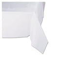 thumbnail image 2 of Creative Converting Plastic Tablecovers, 54 x 108, White, 2 of 2
