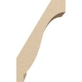 thumbnail image 3 of Ekena Millwork 5"W x 6"D x 10"H Baker Rough Cedar Woodgrain TimberThane Knee Brace, Primed, 3 of 6